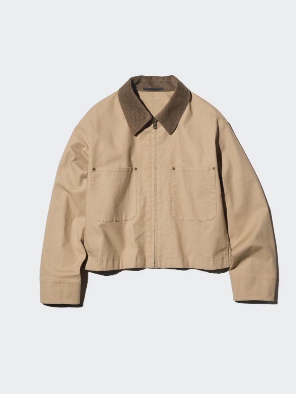 Zip-Up Short Jacket